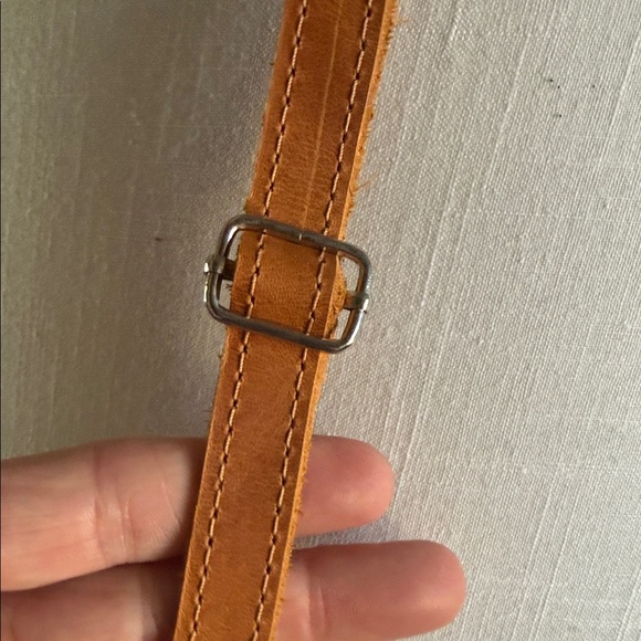 Woven Textile Leather Crossbody Bag Boho Ethnic Southwestern Festival Statement - Picture 5 of 9